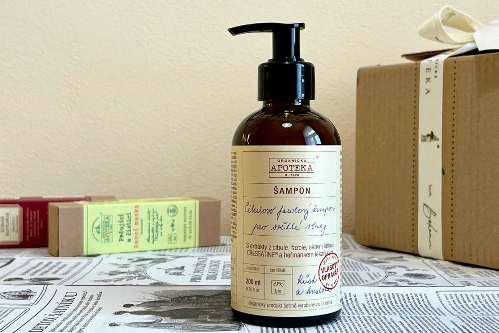 Havlíkova přírodní apotéka Cibulovo fazolový šampon