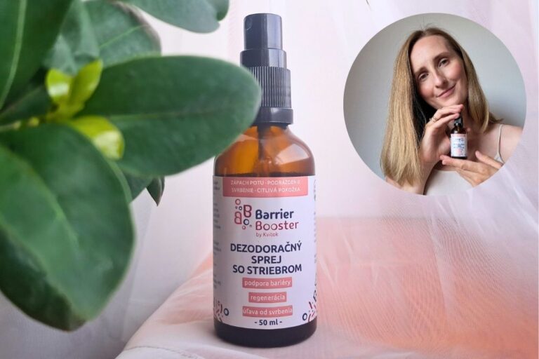 Kvitok deodorant Barrier Booster a recenzentka Martina